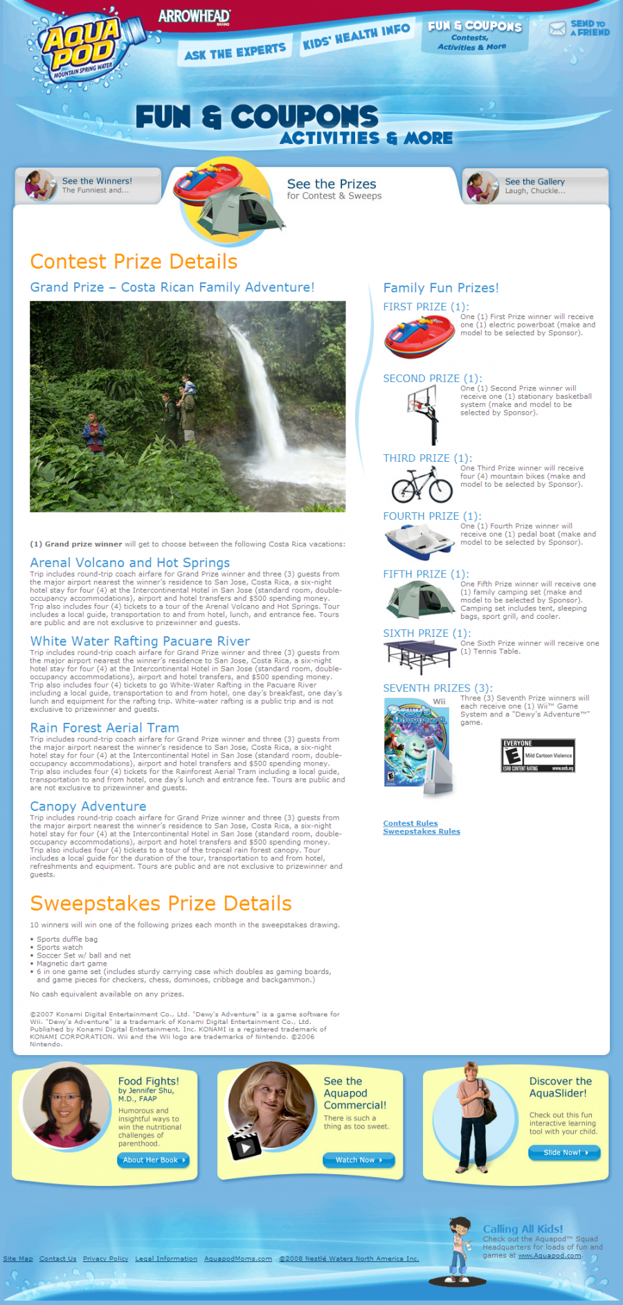 Byte Interactive/Story Worldwide, Nestlè Waters North America – sample page 5