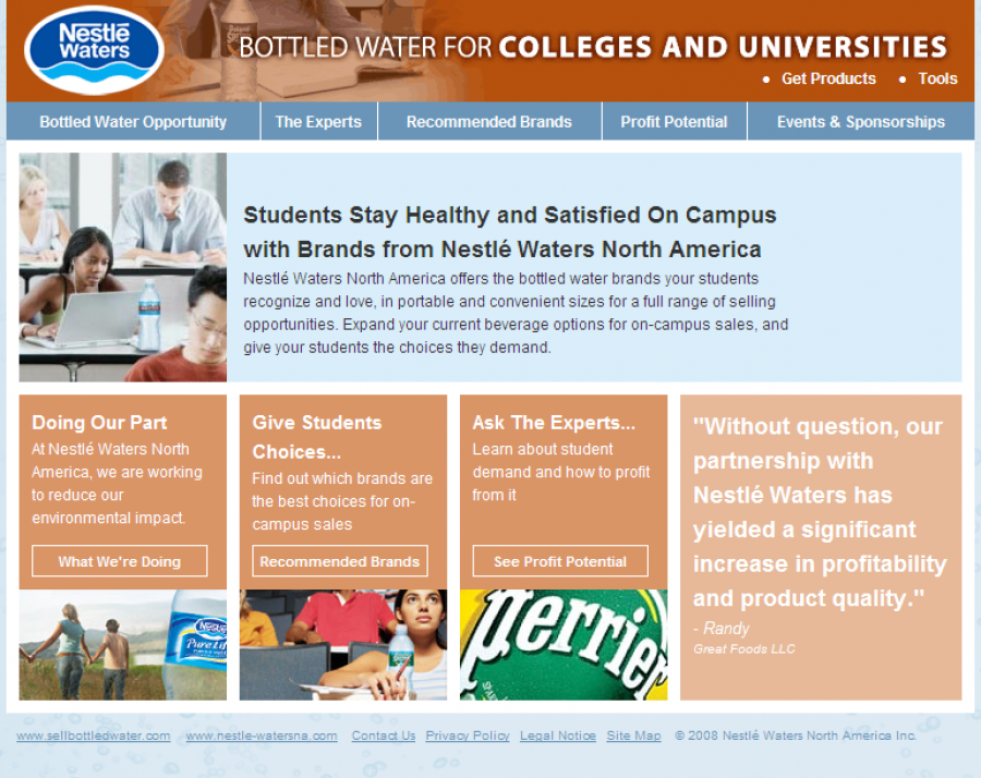 Byte Interactive/Story Worldwide, Nestlè Waters North America – sample page 8